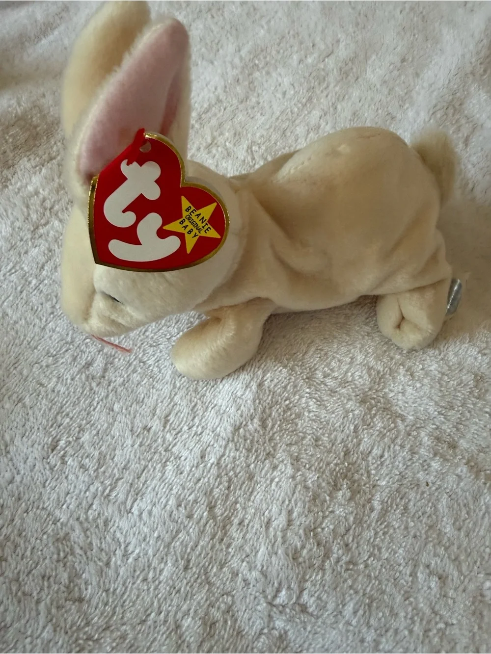 3 TY Beanie Babies Bunnies NWT